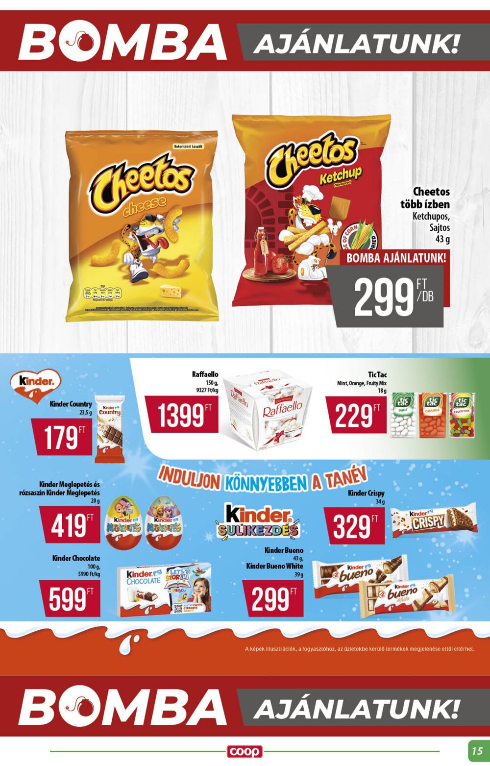 Coop akciós újság 2026.09.17-től - 15. oldal.