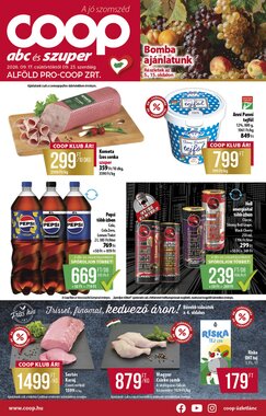 Coop akciós újság 2026.09.17-től