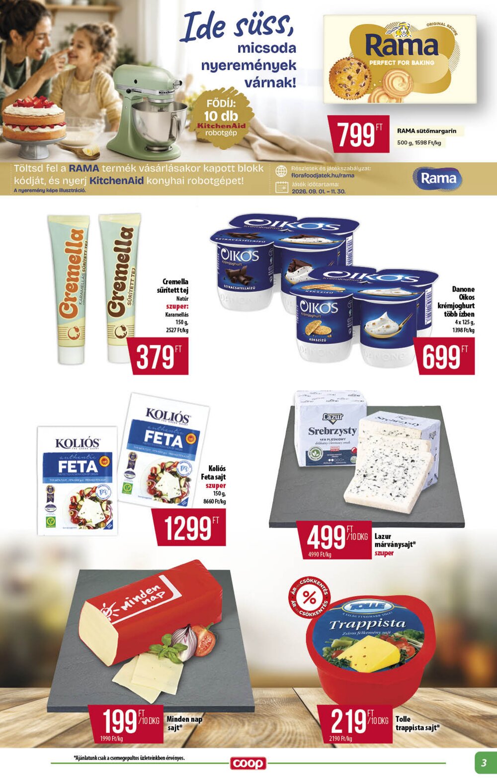 Coop akciós újság 2026.09.17-től - 3. oldal.