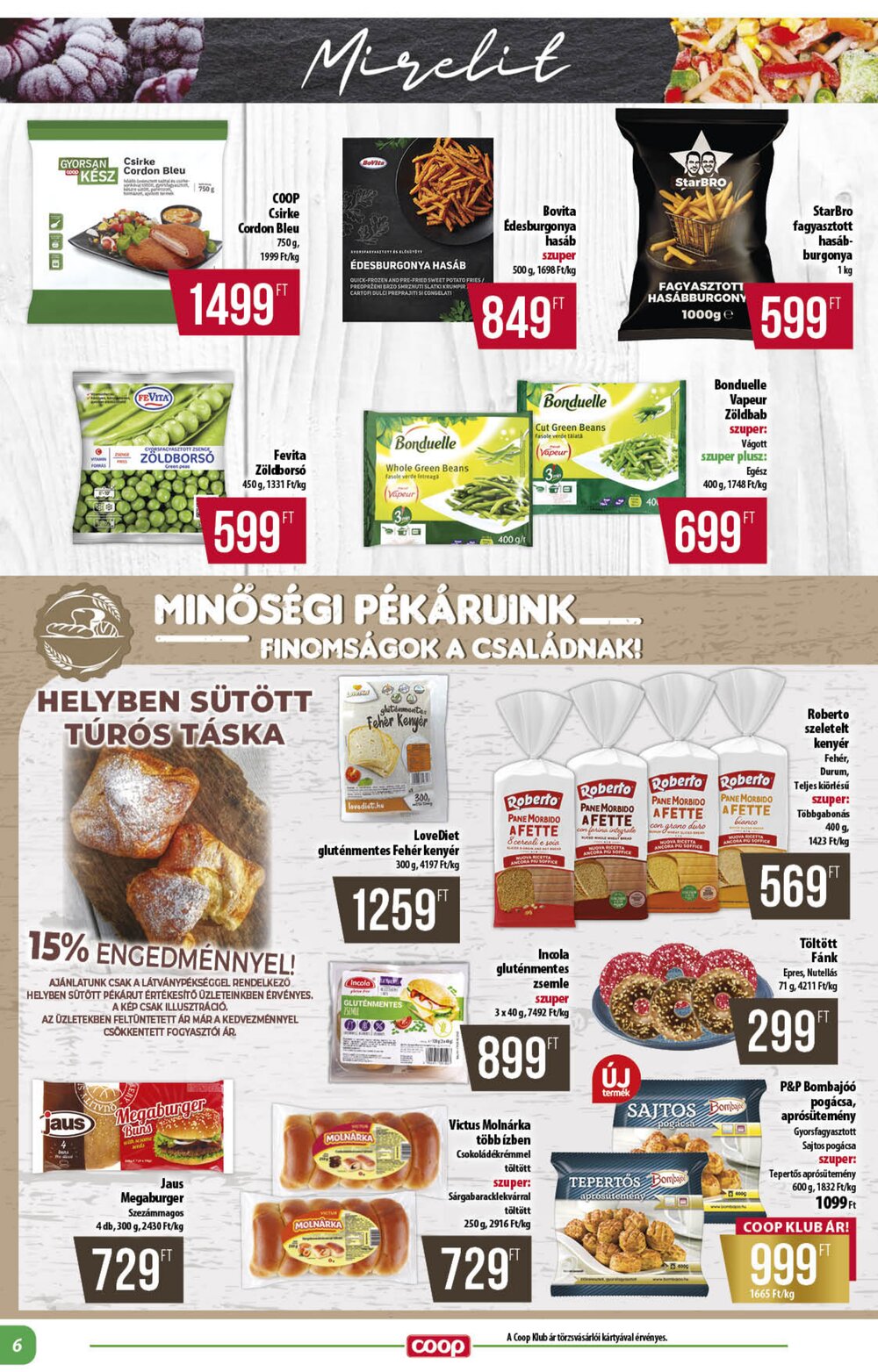 Coop akciós újság 2026.09.17-től - 6. oldal.