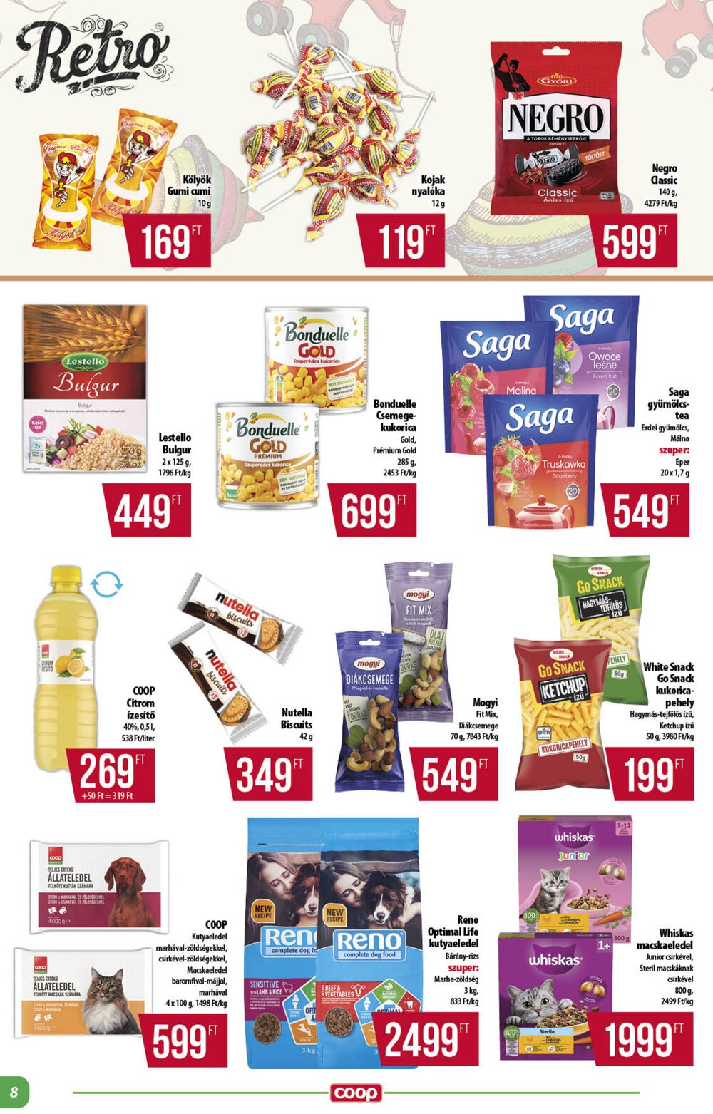 Coop akciós újság 2026.09.17-től - 8. oldal.