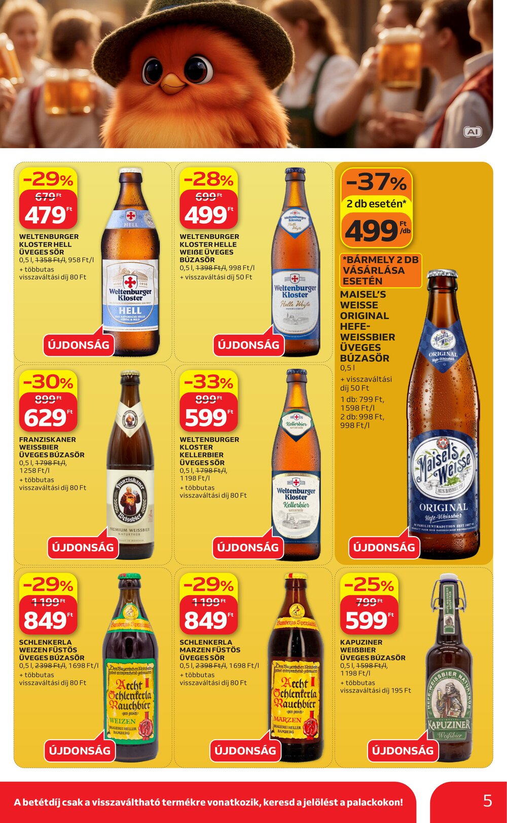 Auchan akciós újság 2026.09.17-től - 5. oldal.