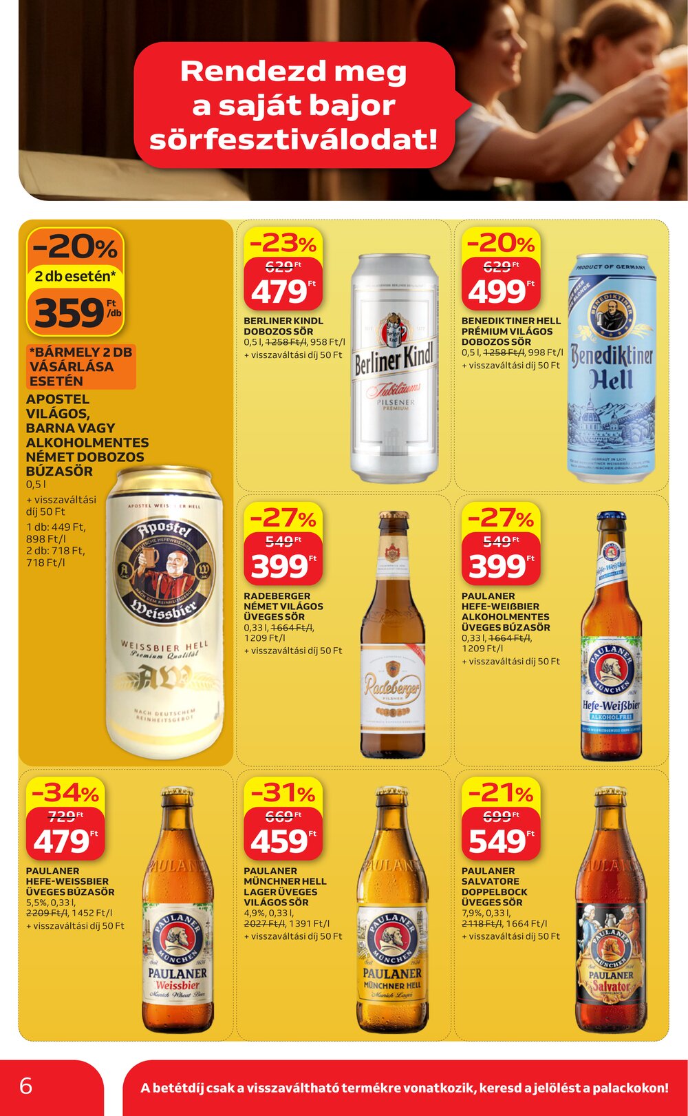 Auchan akciós újság 2026.09.17-től - 6. oldal.