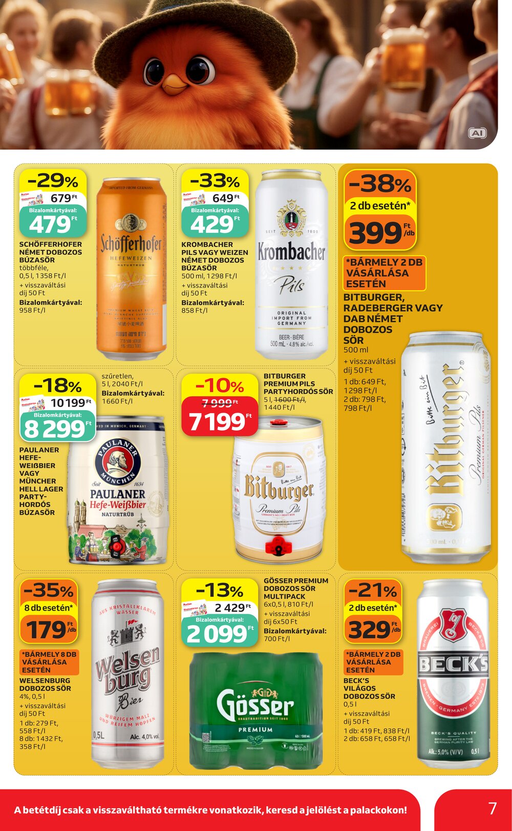 Auchan akciós újság 2026.09.17-től - 7. oldal.
