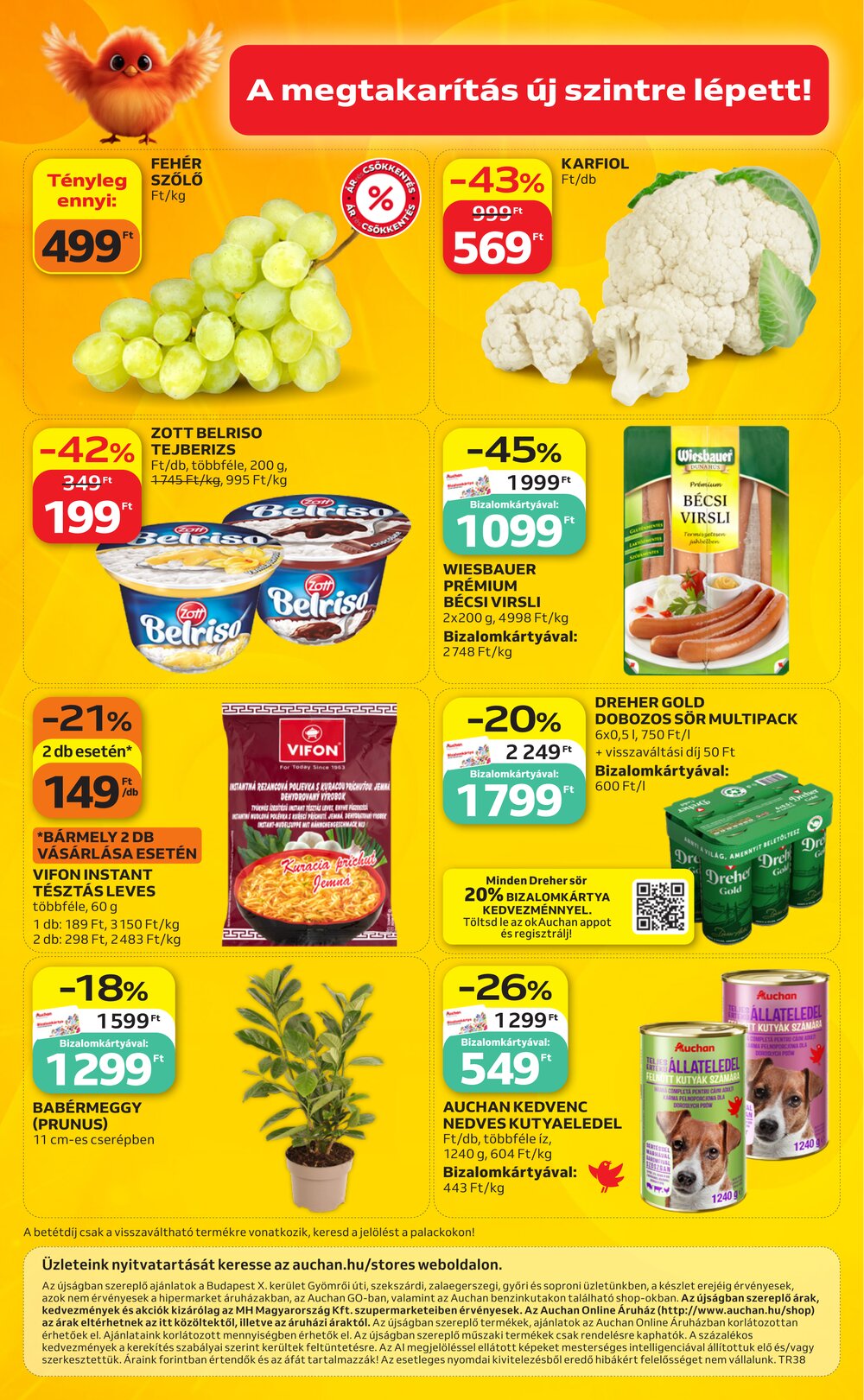 Auchan akciós újság 2026.09.17-től - 12. oldal.
