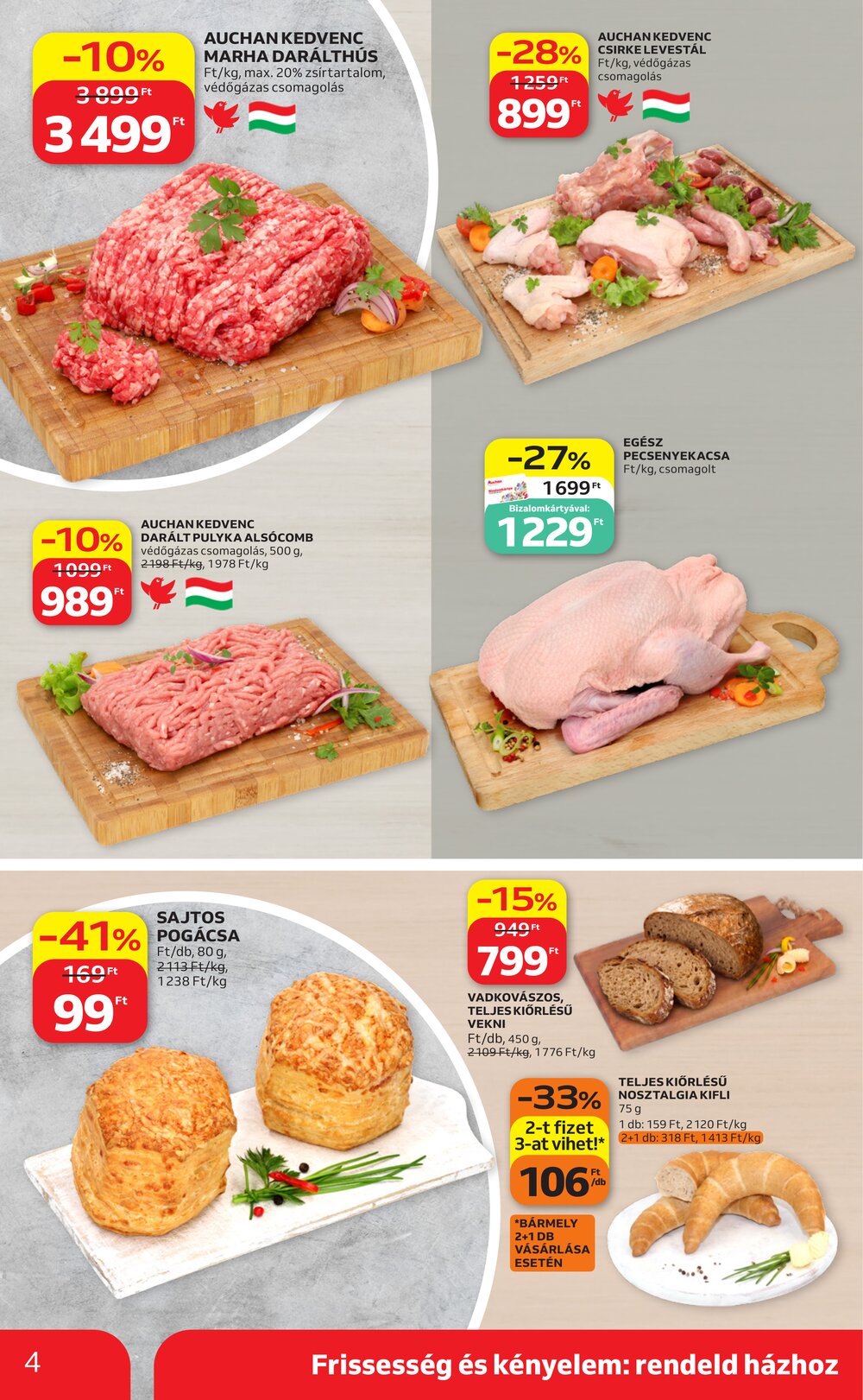 Auchan akciós újság 2026.09.17-től - 4. oldal.