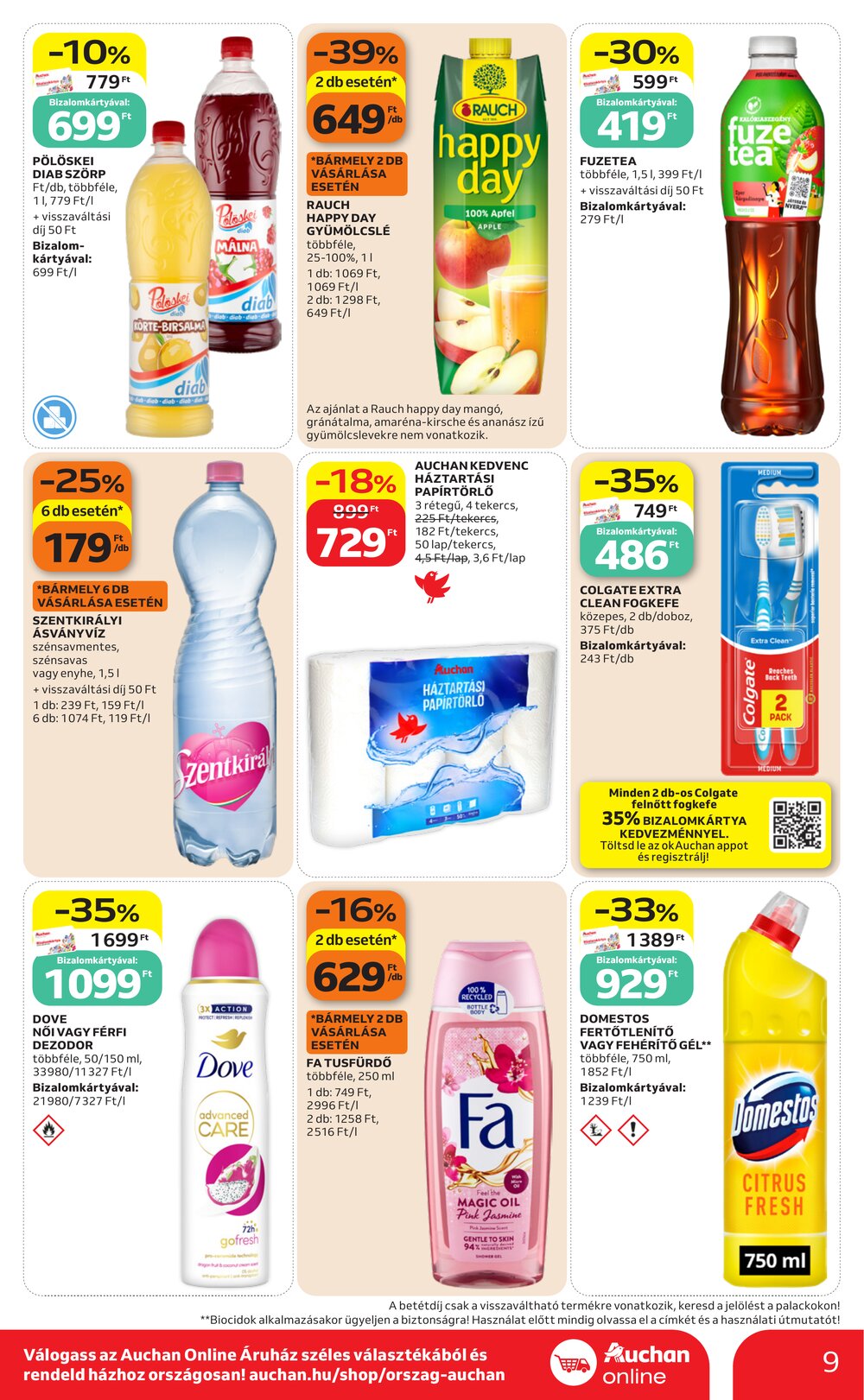 Auchan akciós újság 2026.09.17-től - 9. oldal.