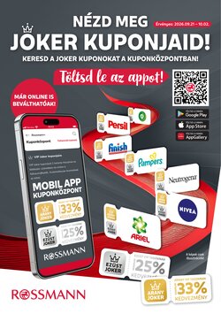 Rossmann akciós újság 2026.09.21-től