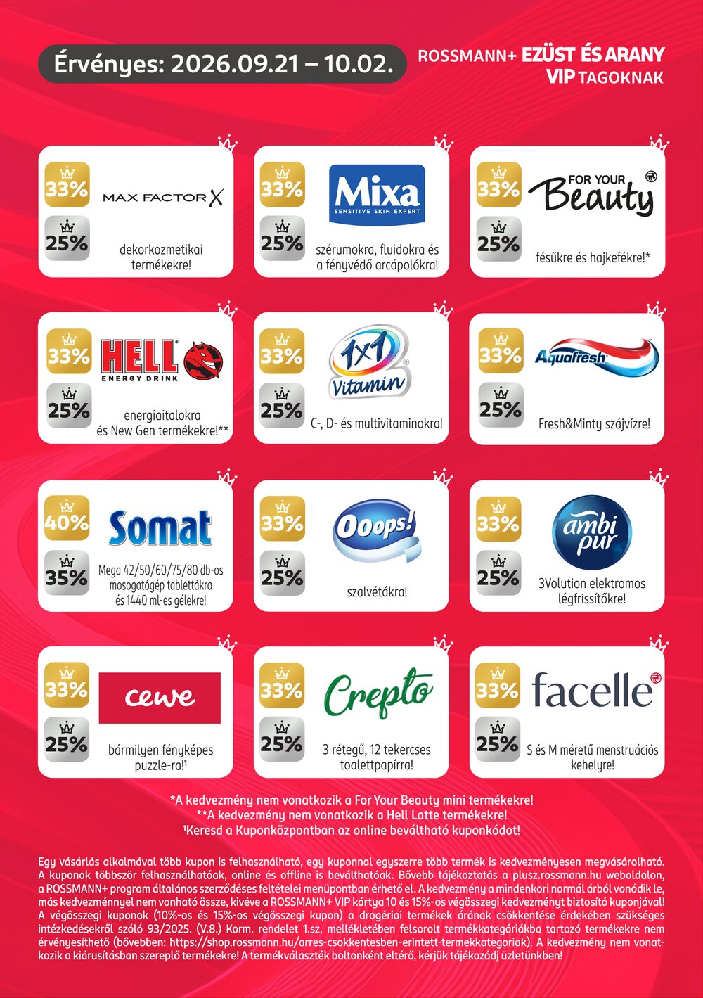 Rossmann akciós újság 2026.09.21-től - 3. oldal.