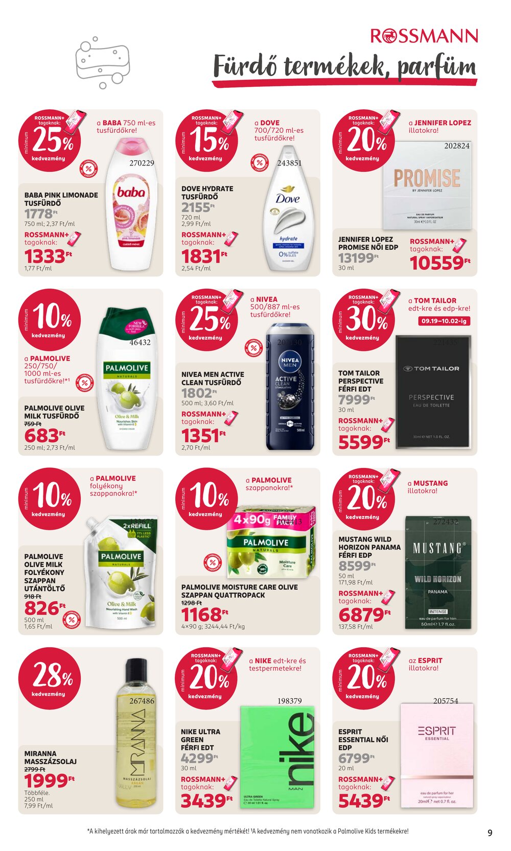 Rossmann akciós újság 2026.09.21-től - 11. oldal.