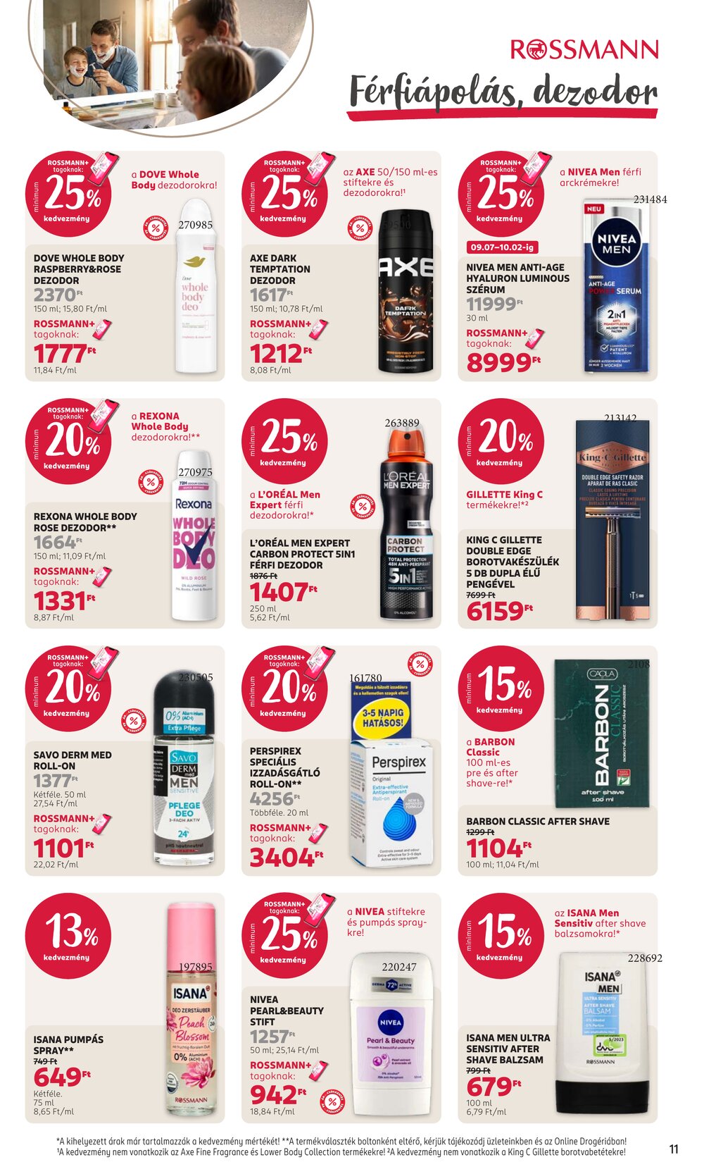 Rossmann akciós újság 2026.09.21-től - 13. oldal.