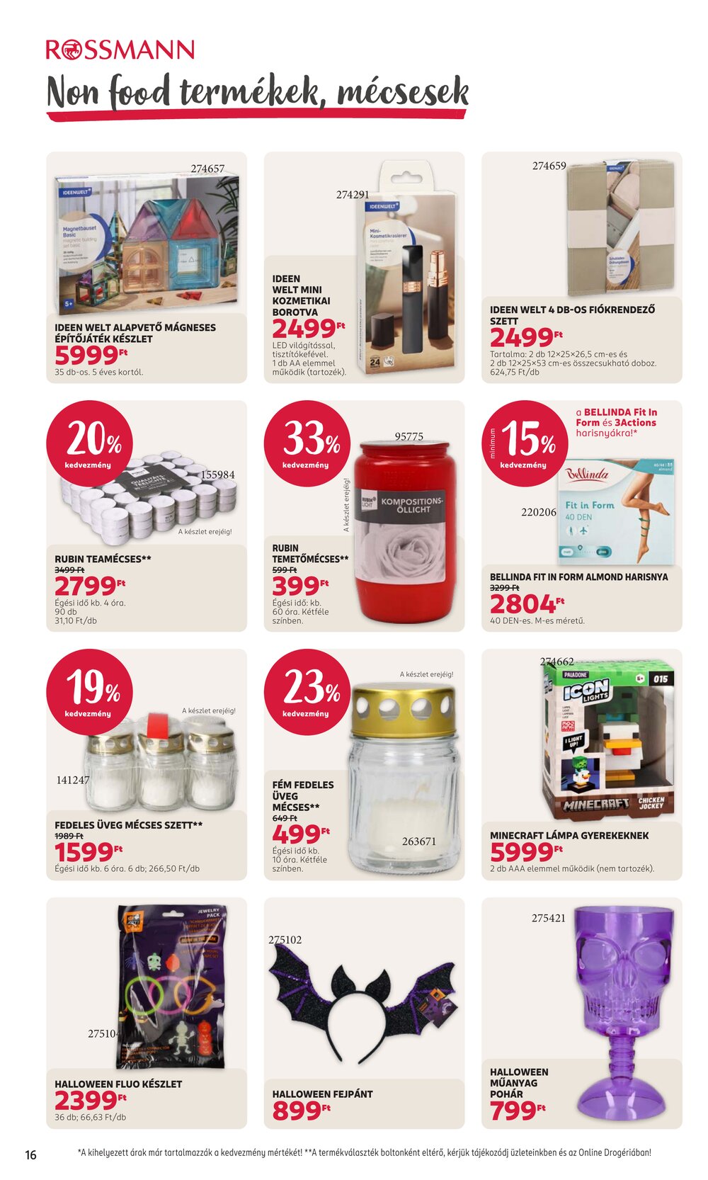 Rossmann akciós újság 2026.09.21-től - 18. oldal.