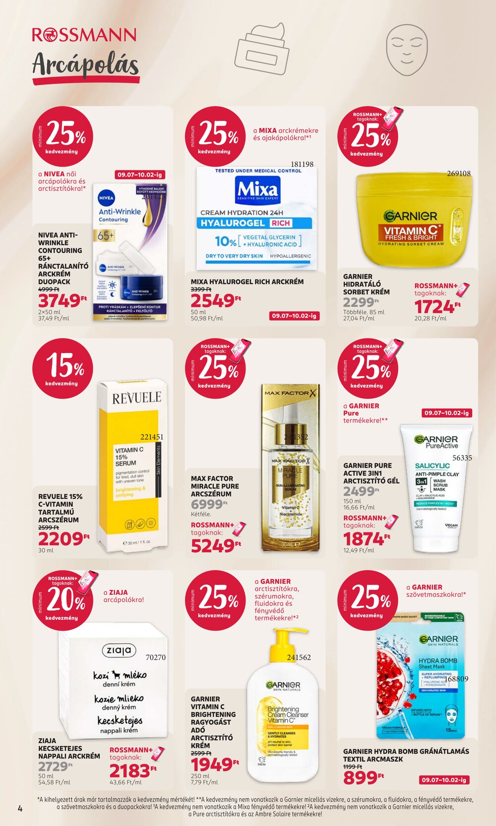 Rossmann akciós újság 2026.09.21-től - 4. oldal.