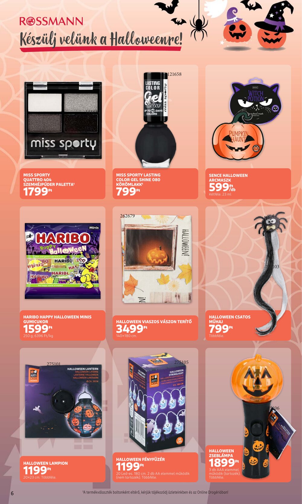 Rossmann akciós újság 2026.09.21-től - 6. oldal.