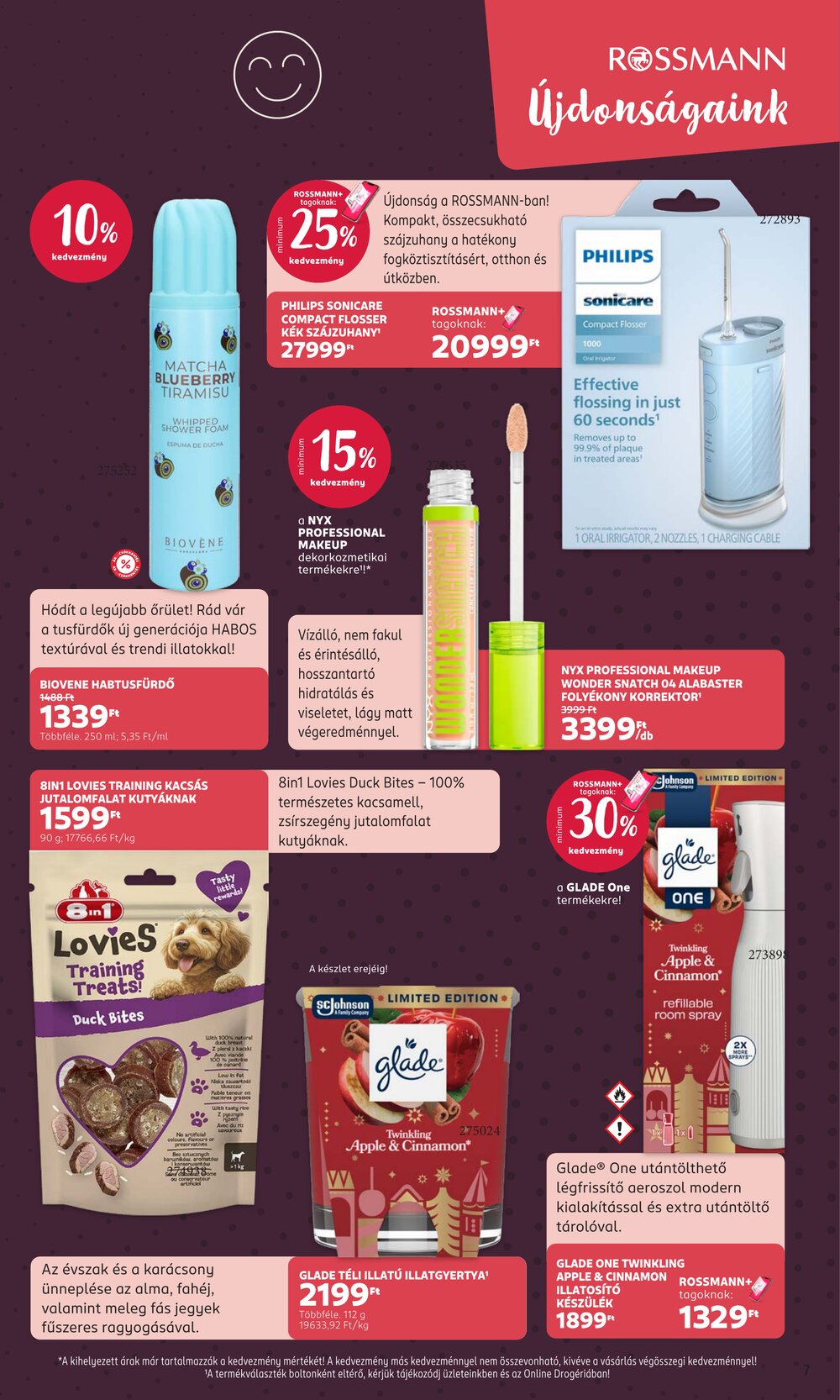 Rossmann akciós újság 2026.09.21-től - 7. oldal.