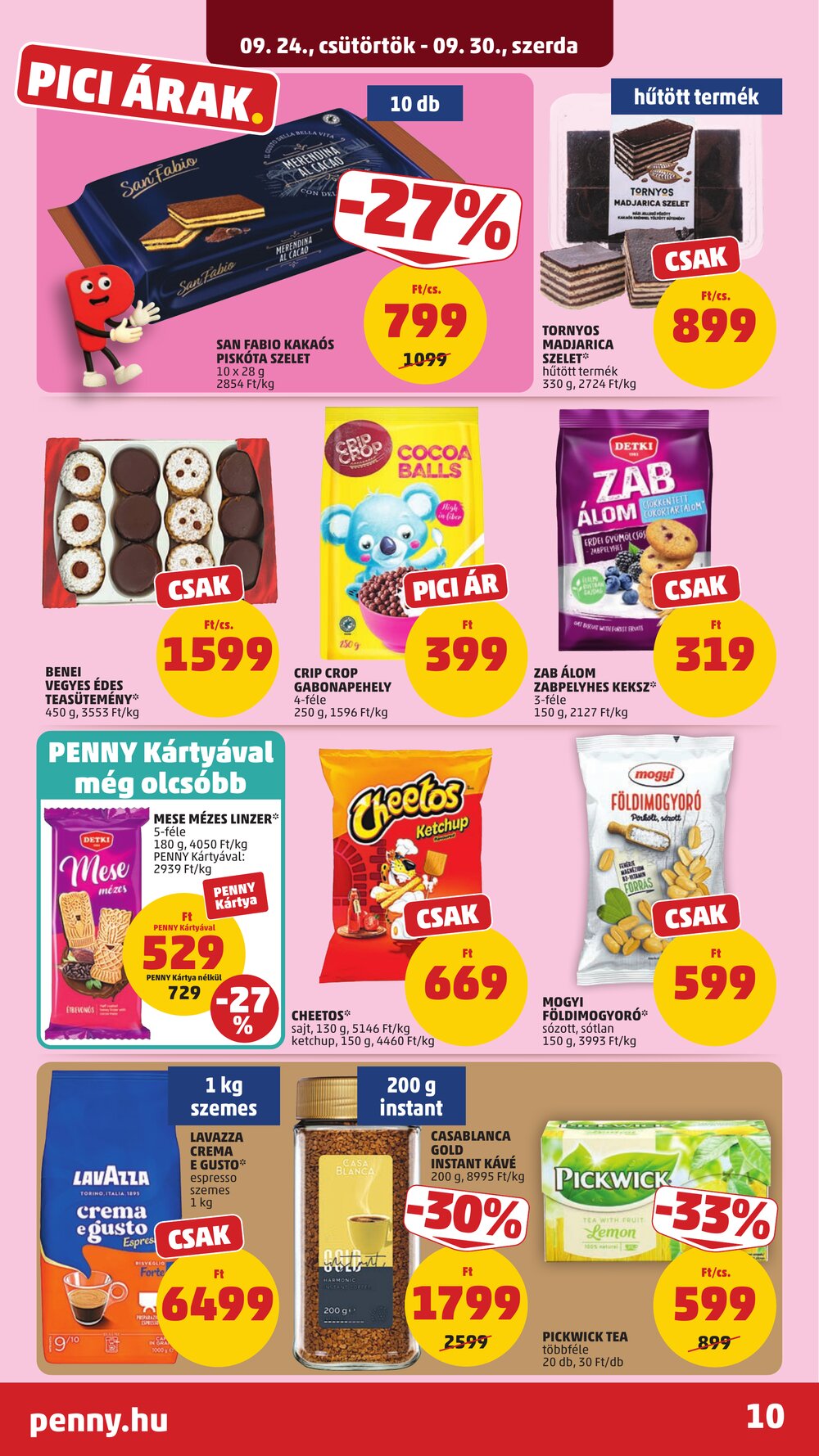 Penny Market akciós újság 2026.09.24-től - 14. oldal.