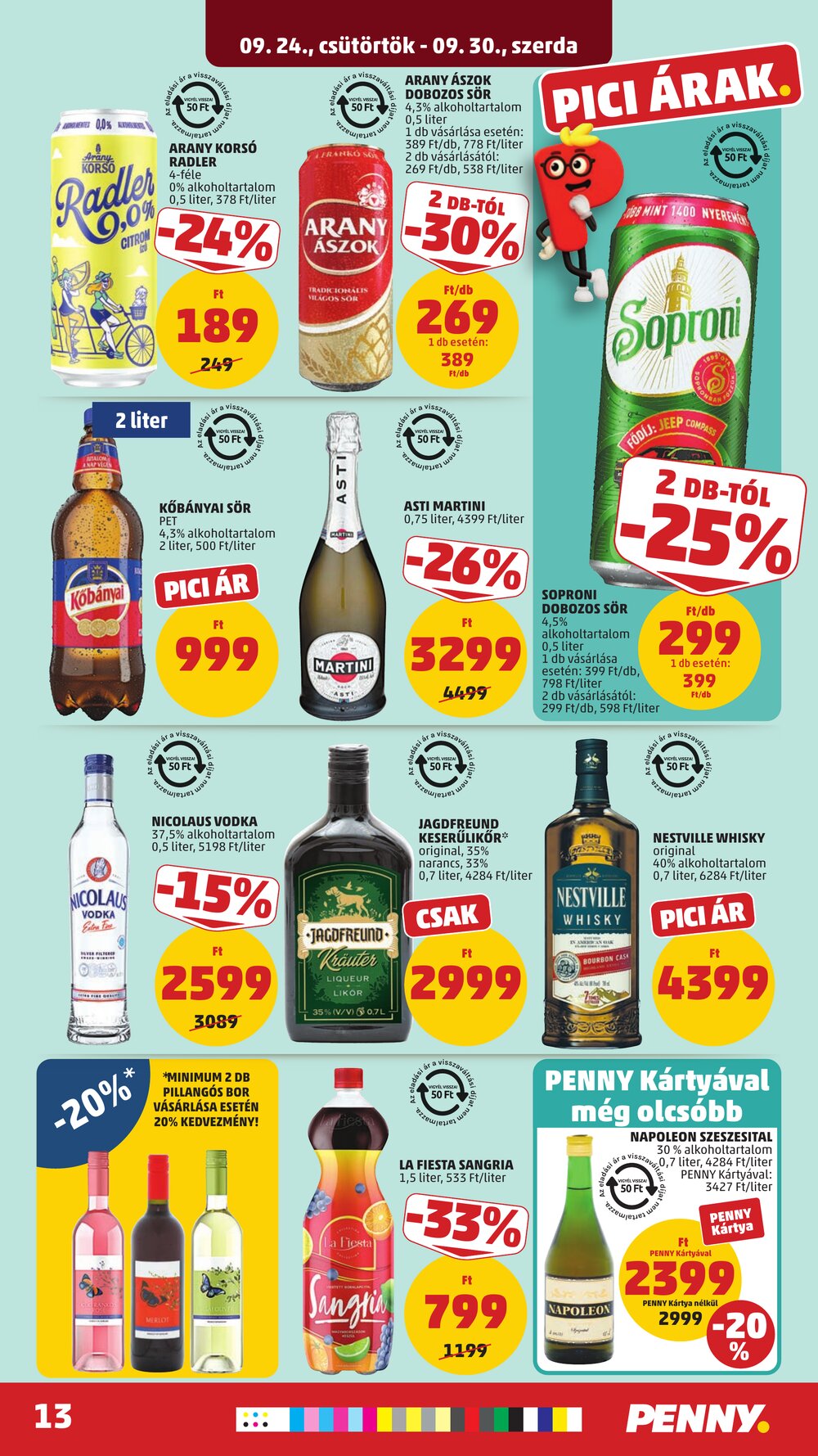 Penny Market akciós újság 2026.09.24-től - 17. oldal.