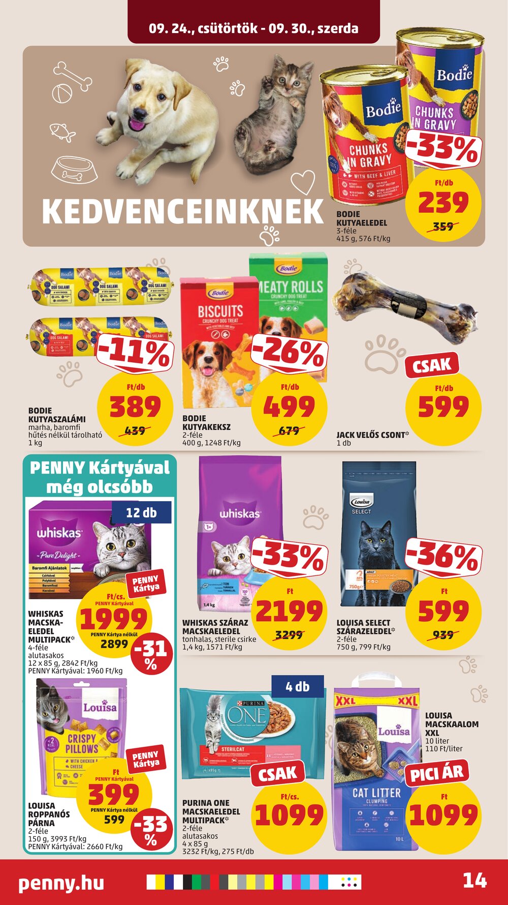 Penny Market akciós újság 2026.09.24-től - 18. oldal.