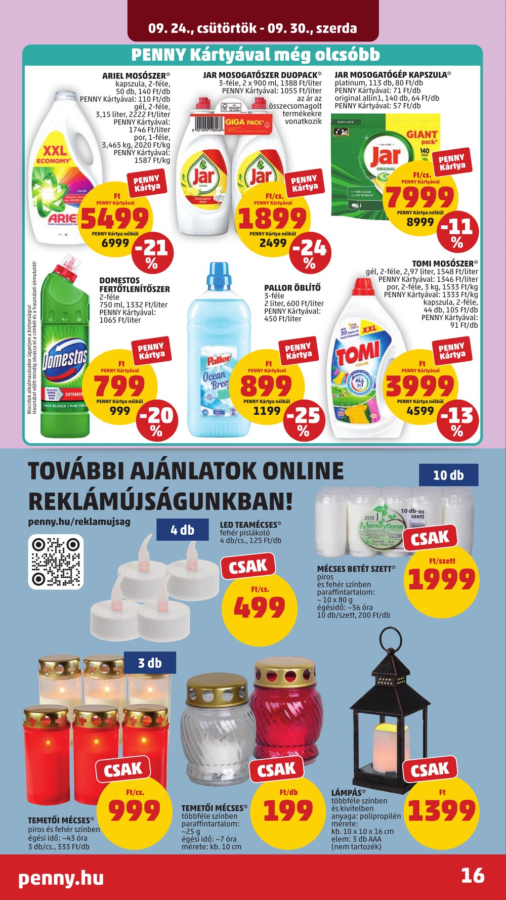 Penny Market akciós újság 2026.09.24-től - 20. oldal.