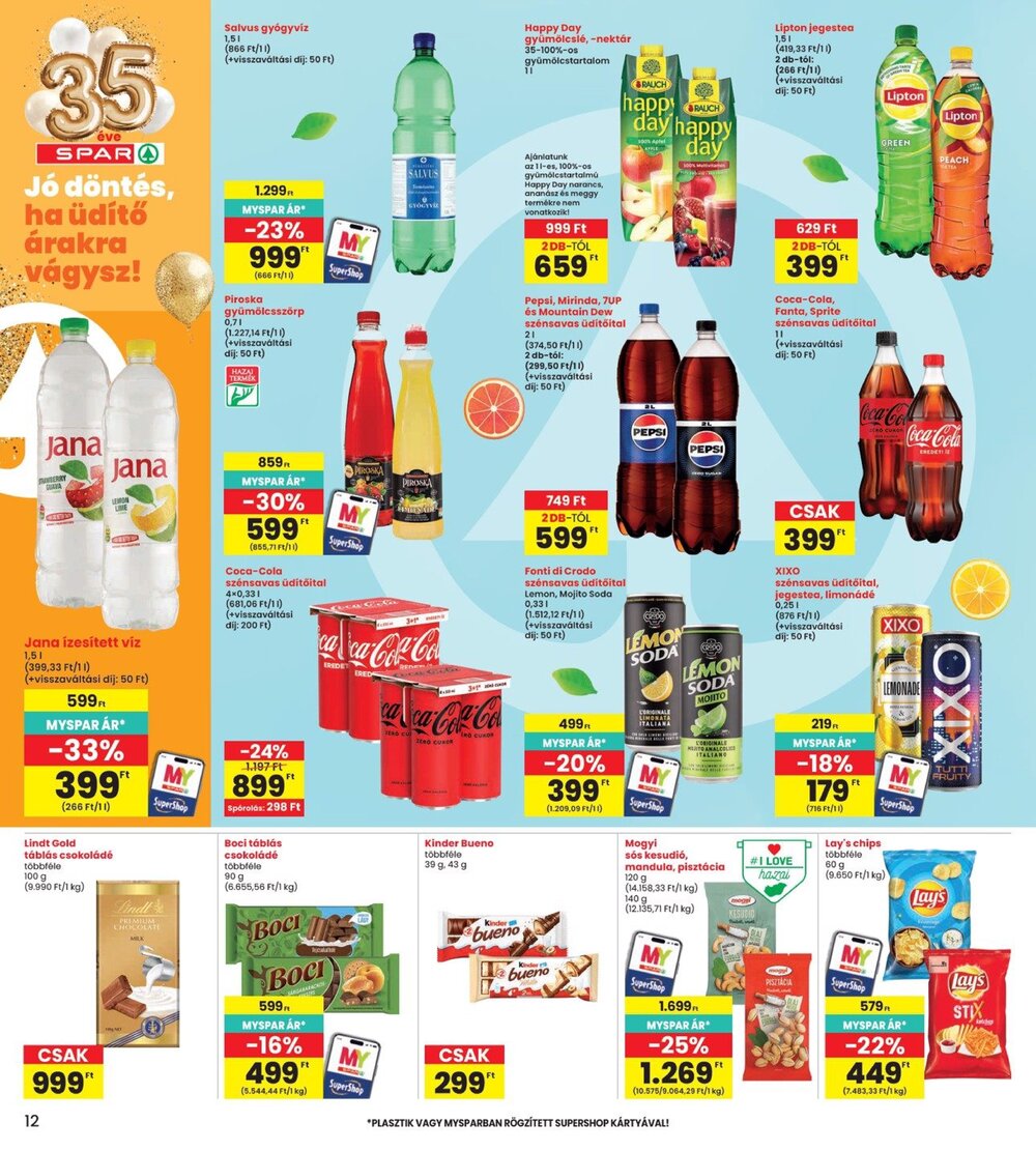 Interspar akciós újság 2026.09.24-től - 12. oldal.