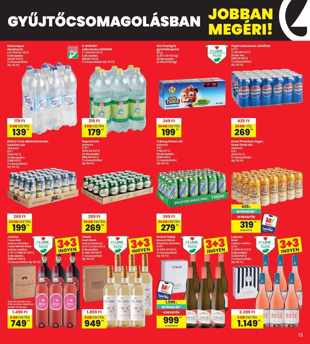 Interspar akciós újság 2026.09.24-től - 13. oldal.