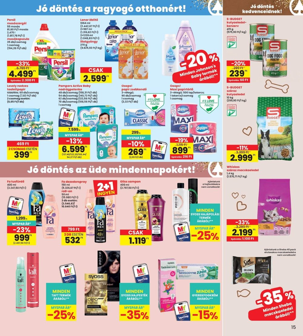 Interspar akciós újság 2026.09.24-től - 15. oldal.