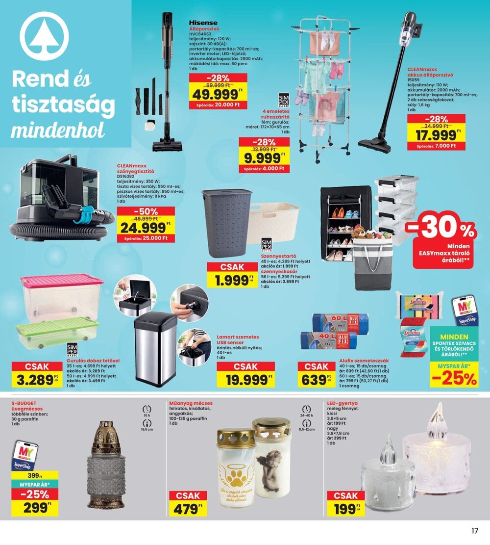 Interspar akciós újság 2026.09.24-től - 17. oldal.