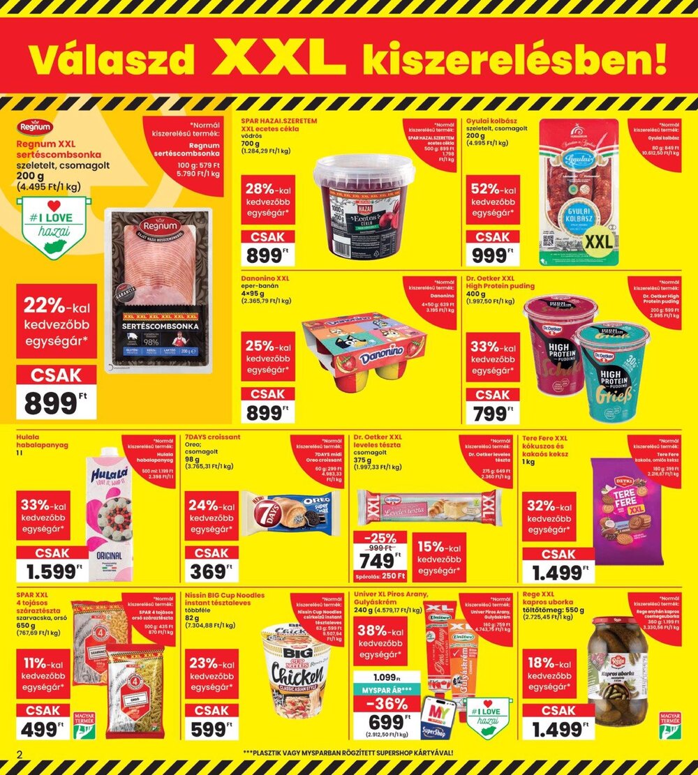 Interspar akciós újság 2026.09.24-től - 2. oldal.