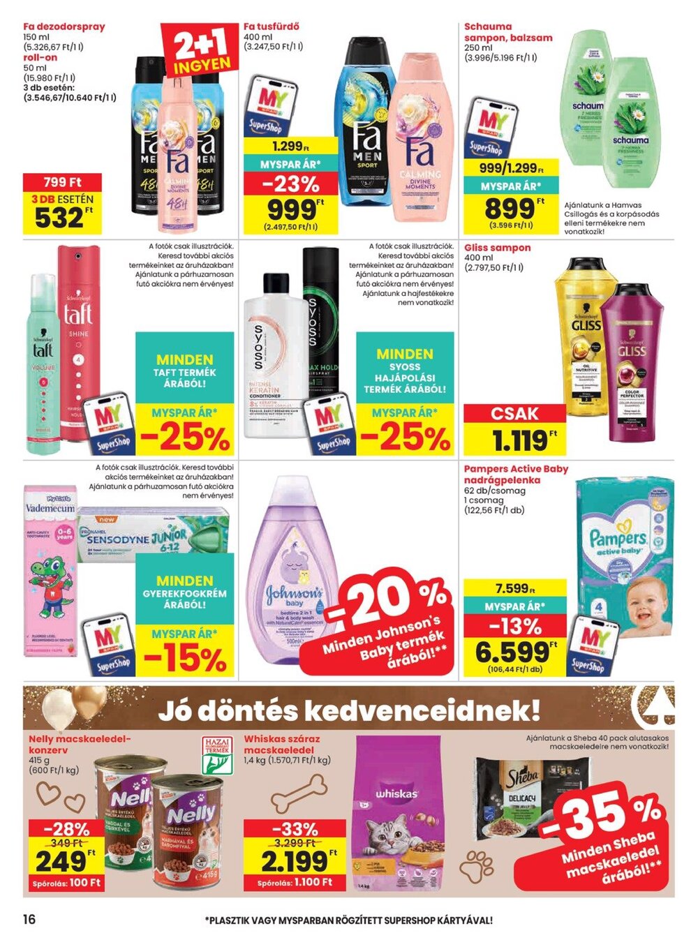 Spar akciós újság 2026.09.24-től - 16. oldal.