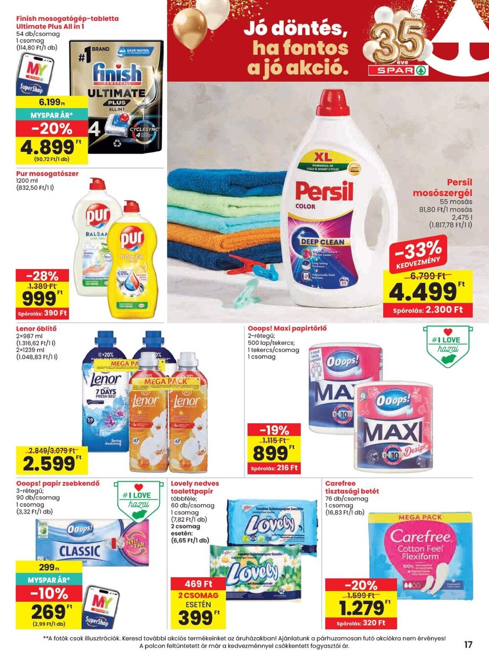 Spar akciós újság 2026.09.24-től - 17. oldal.