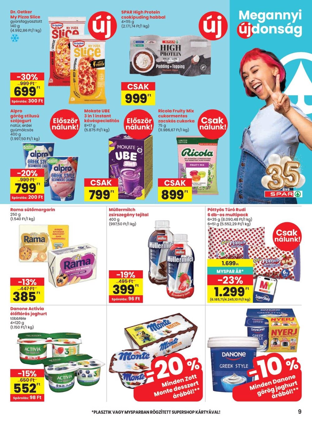 Spar akciós újság 2026.09.24-től - 9. oldal.