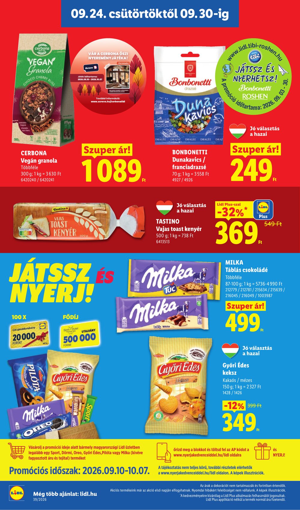 Lidl akciós újság 2026.09.24-től - 10. oldal.