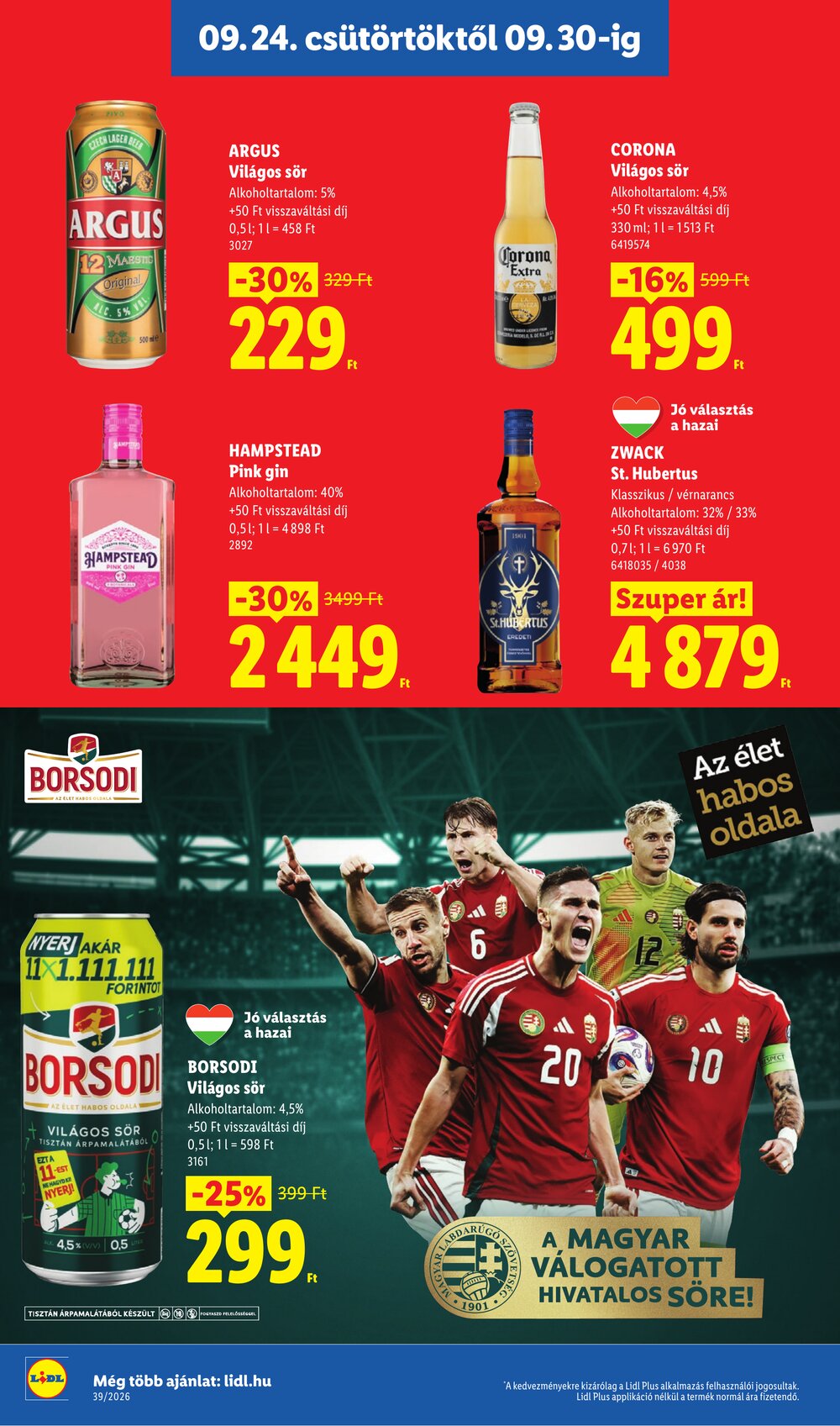 Lidl akciós újság 2026.09.24-től - 14. oldal.
