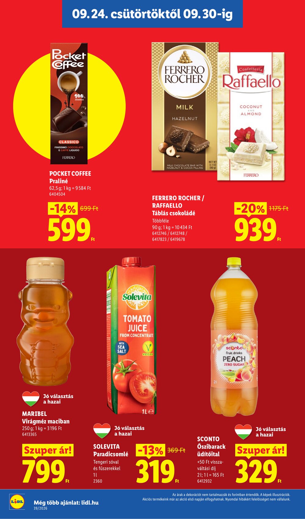 Lidl akciós újság 2026.09.24-től - 16. oldal.