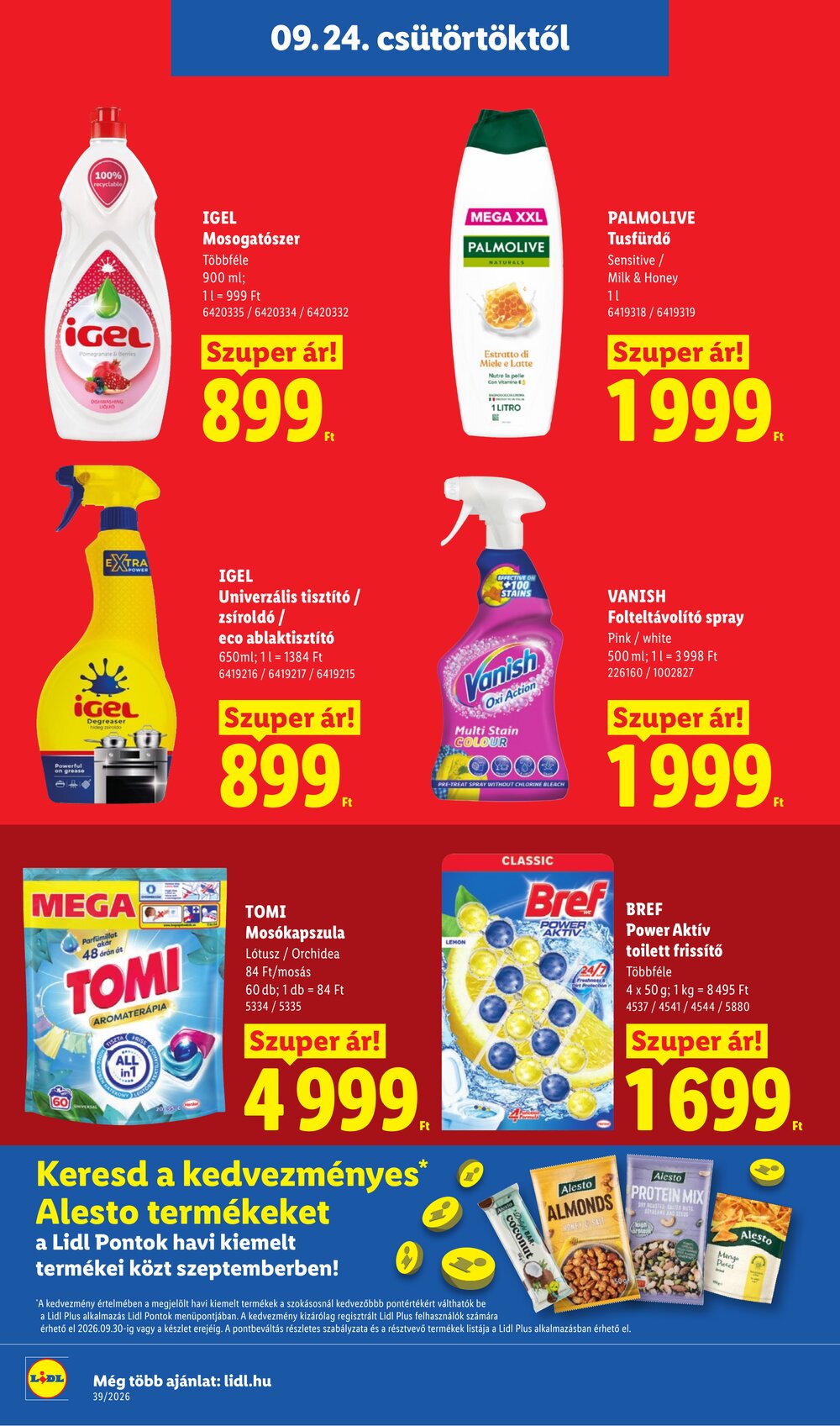 Lidl akciós újság 2026.09.24-től - 18. oldal.