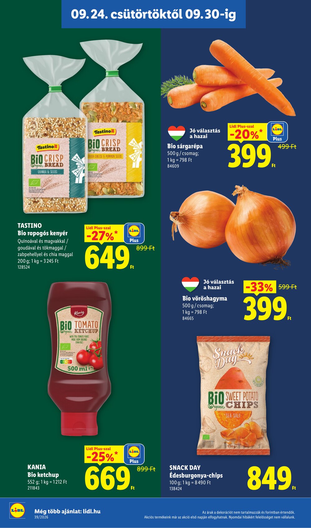 Lidl akciós újság 2026.09.24-től - 20. oldal.