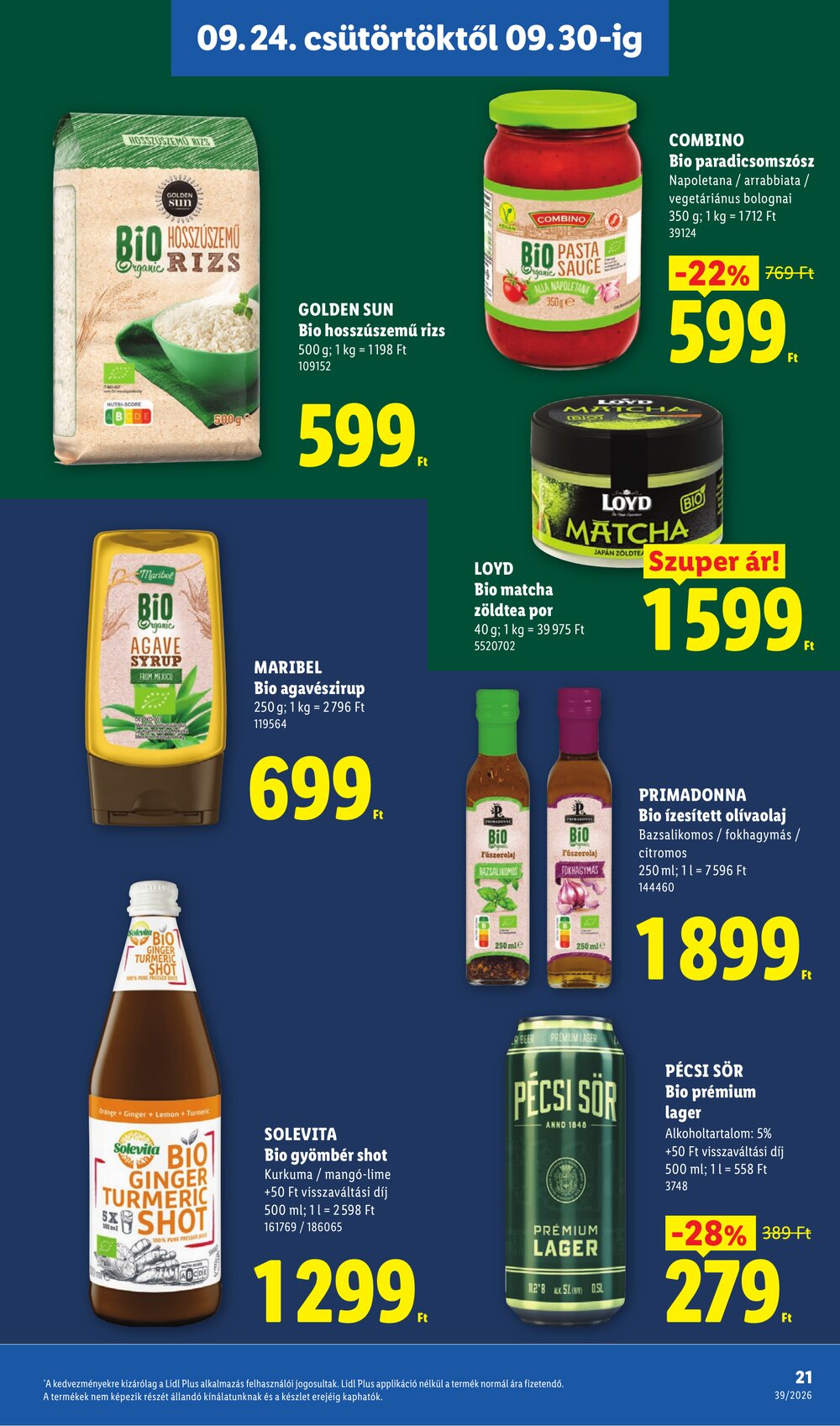Lidl akciós újság 2026.09.24-től - 21. oldal.