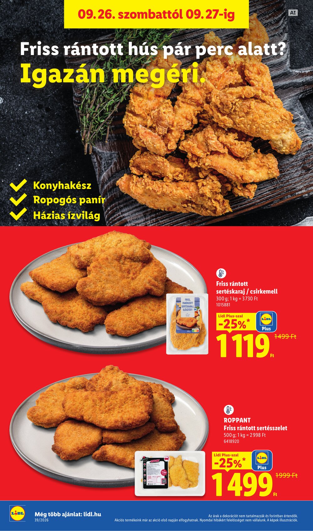 Lidl akciós újság 2026.09.24-től - 34. oldal.