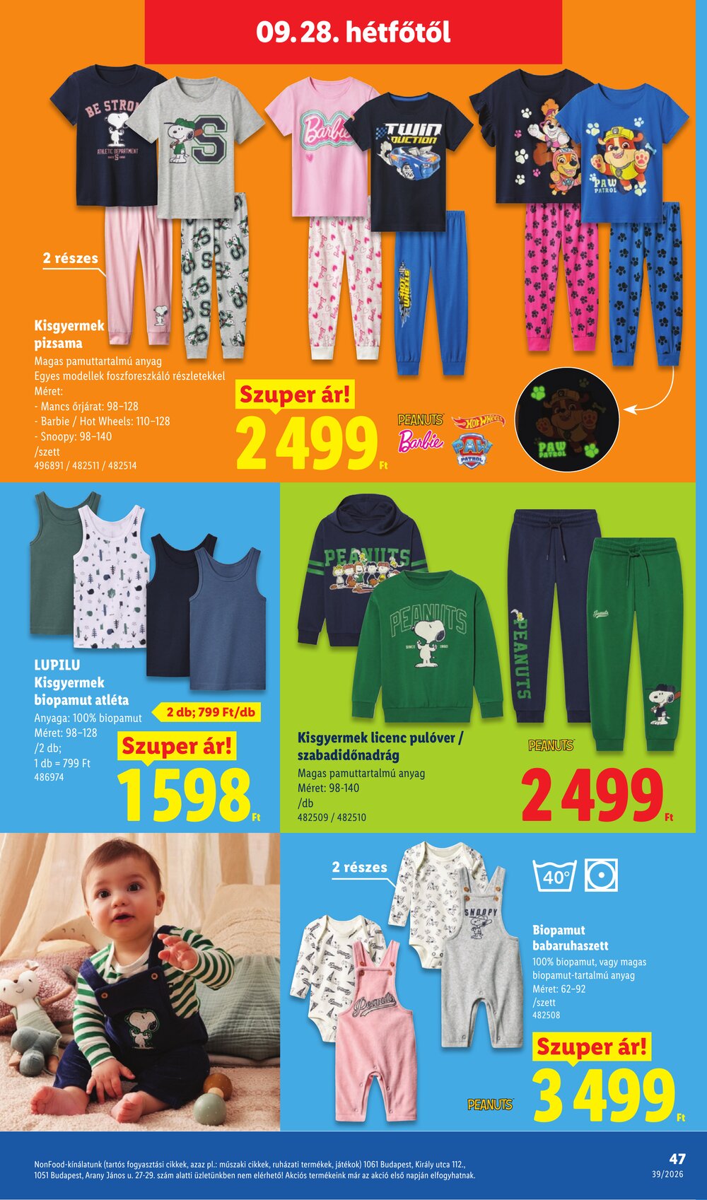 Lidl akciós újság 2026.09.24-től - 47. oldal.