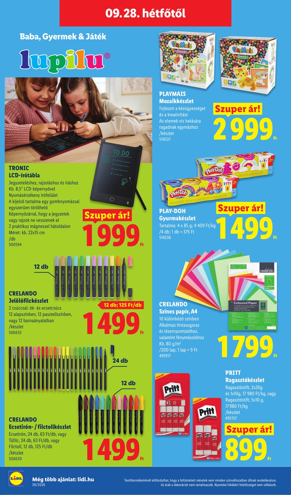 Lidl akciós újság 2026.09.24-től - 48. oldal.