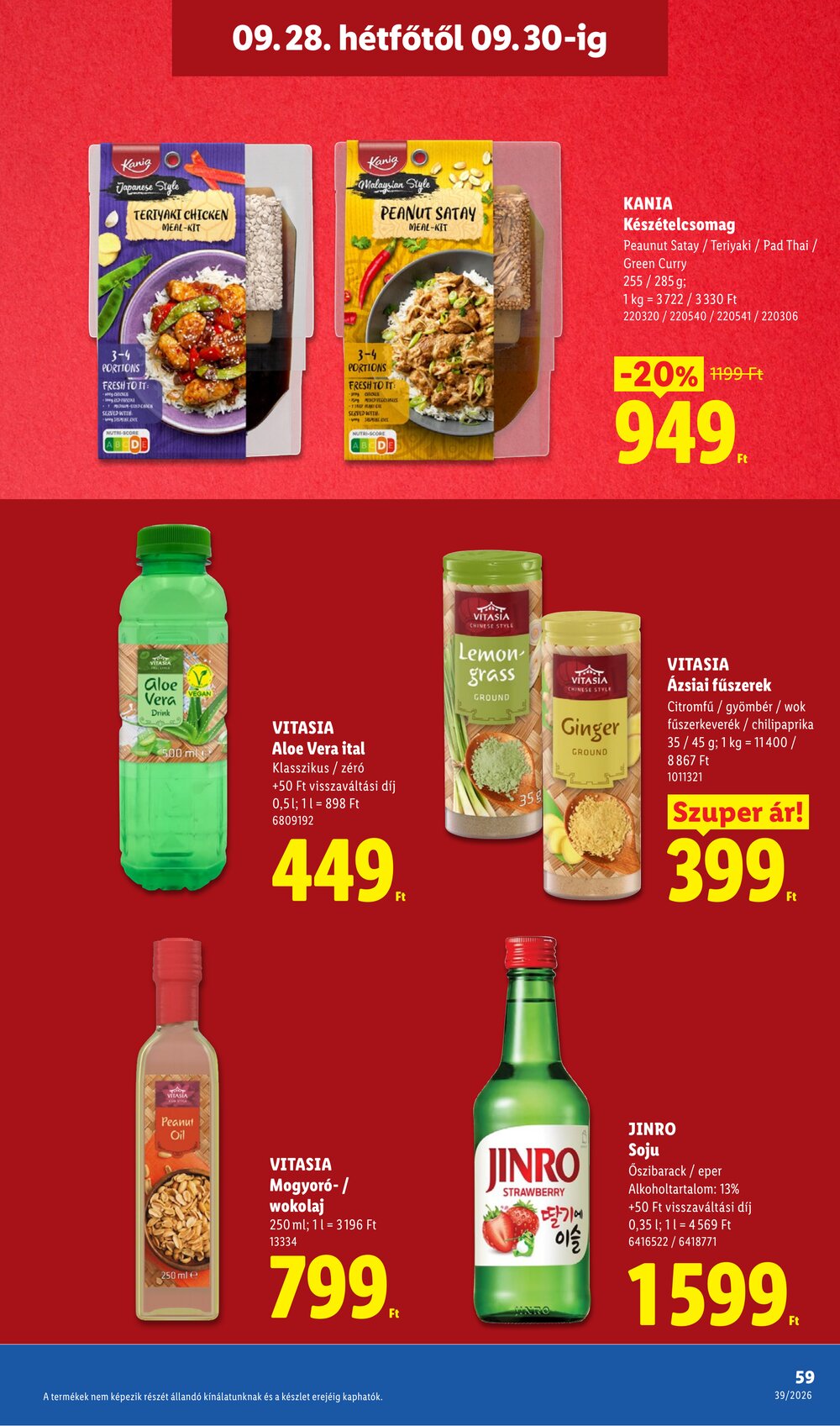 Lidl akciós újság 2026.09.24-től - 59. oldal.