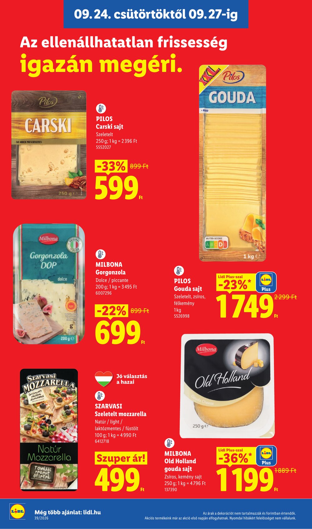 Lidl akciós újság 2026.09.24-től - 6. oldal.