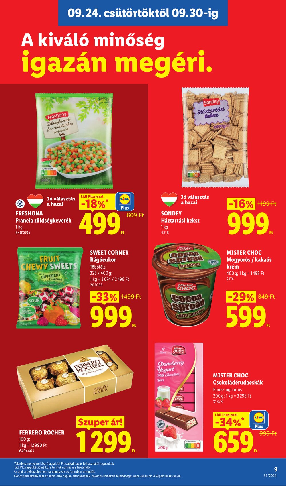 Lidl akciós újság 2026.09.24-től - 9. oldal.