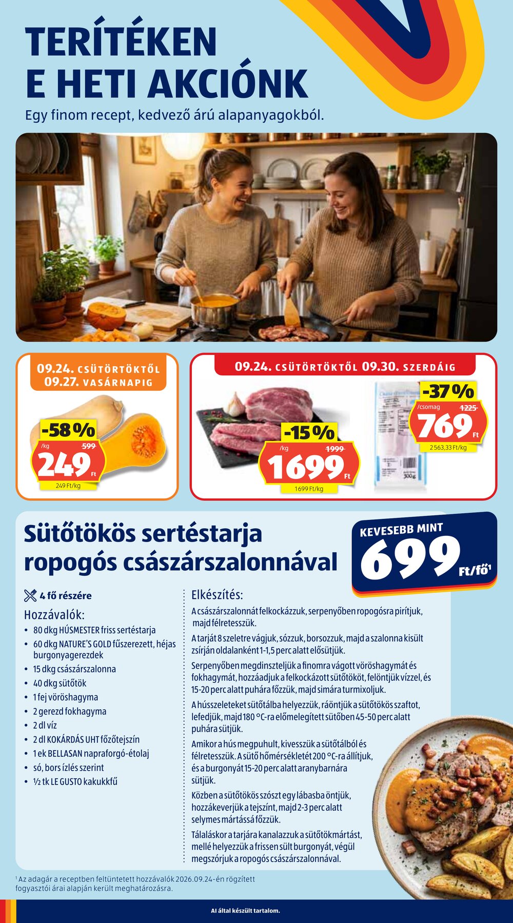 Aldi akciós újság 2026.09.24-től - 10. oldal.