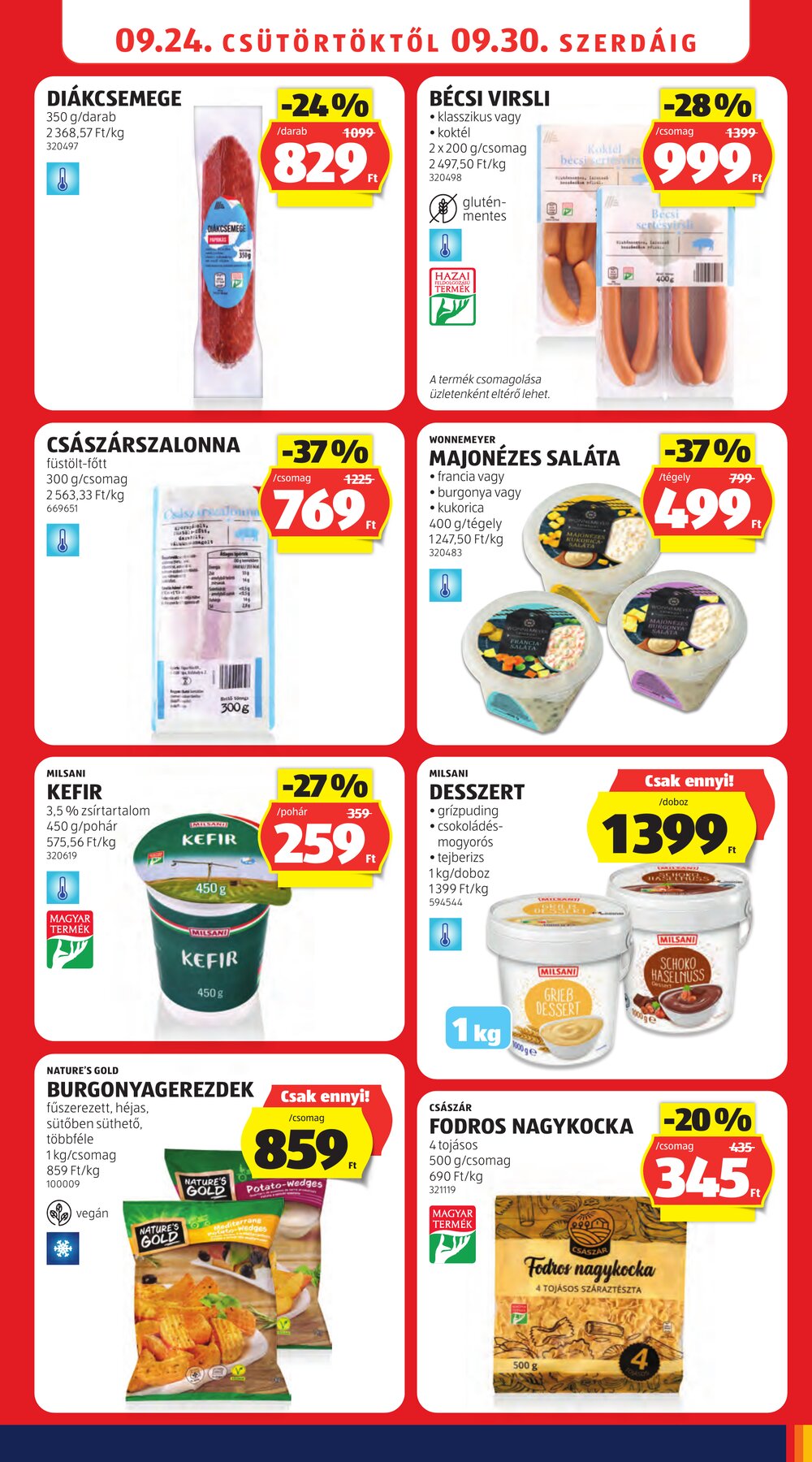 Aldi akciós újság 2026.09.24-től - 11. oldal.
