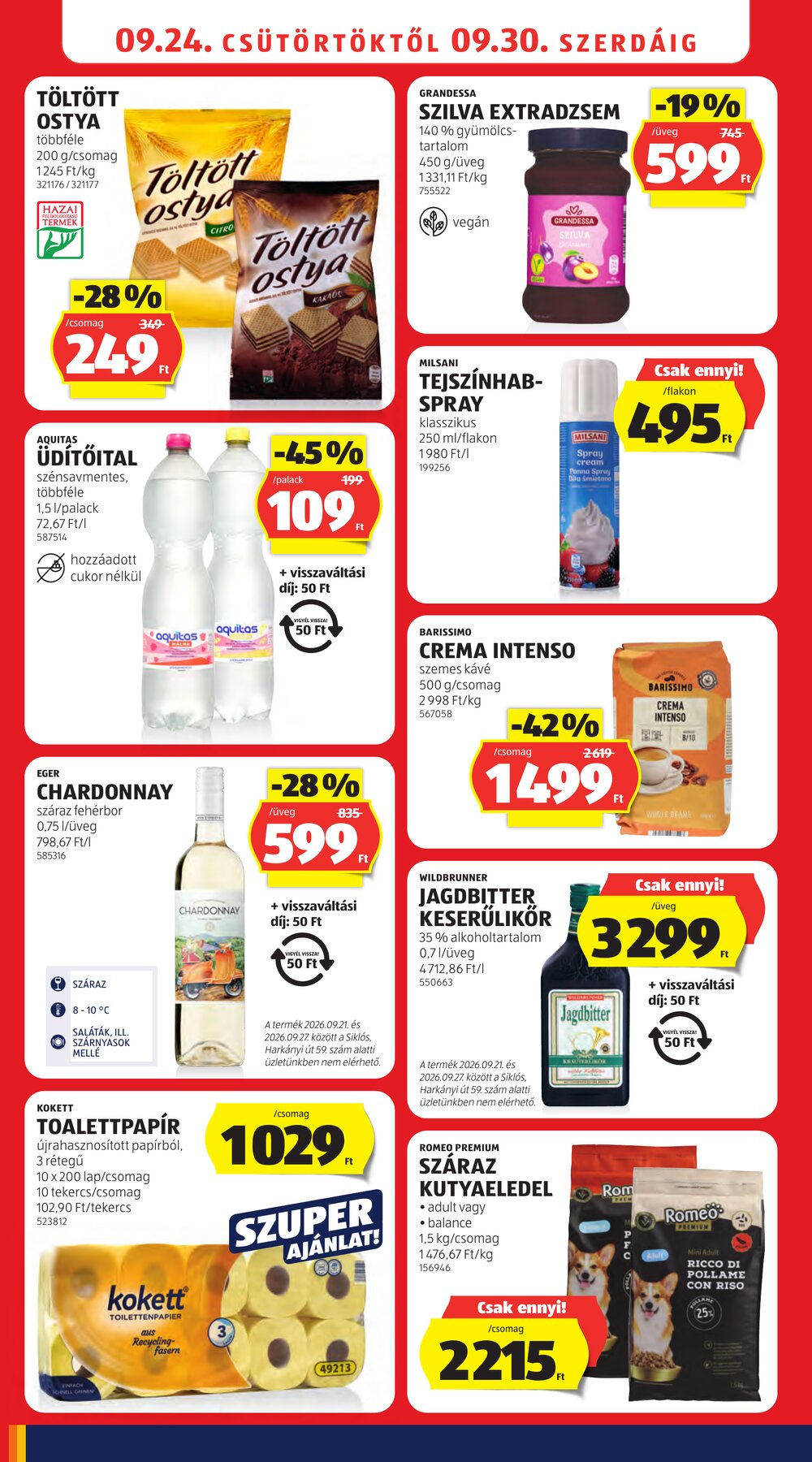 Aldi akciós újság 2026.09.24-től - 12. oldal.
