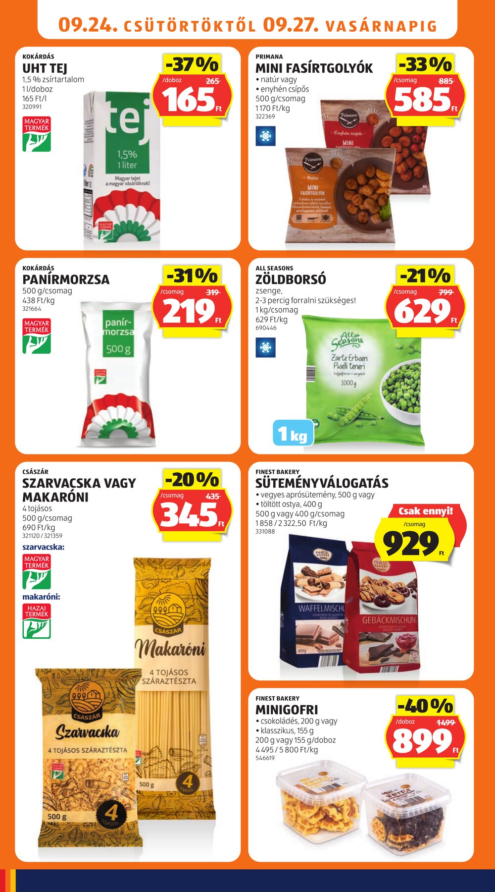 Aldi akciós újság 2026.09.24-től - 14. oldal.