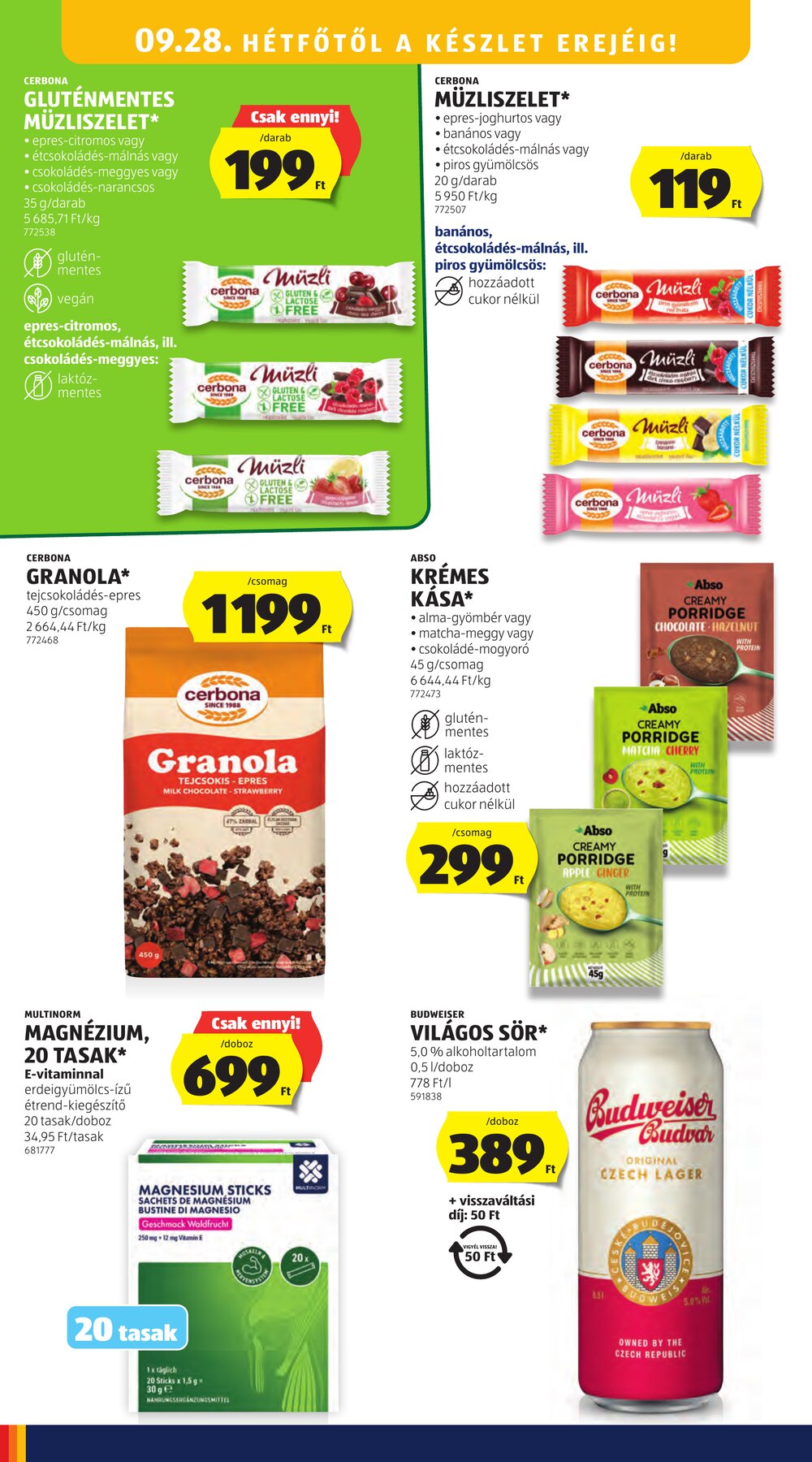 Aldi akciós újság 2026.09.24-től - 22. oldal.
