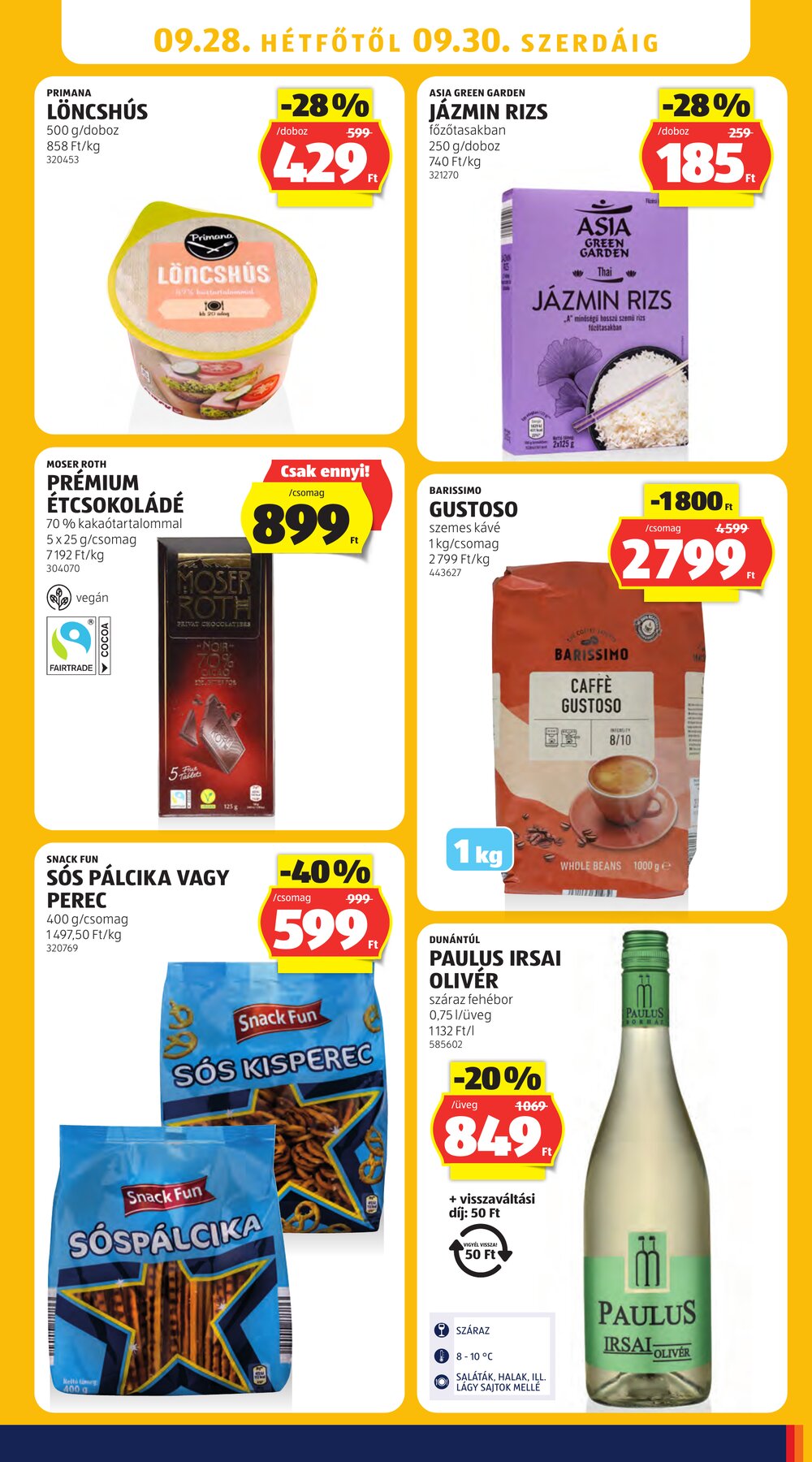 Aldi akciós újság 2026.09.24-től - 33. oldal.