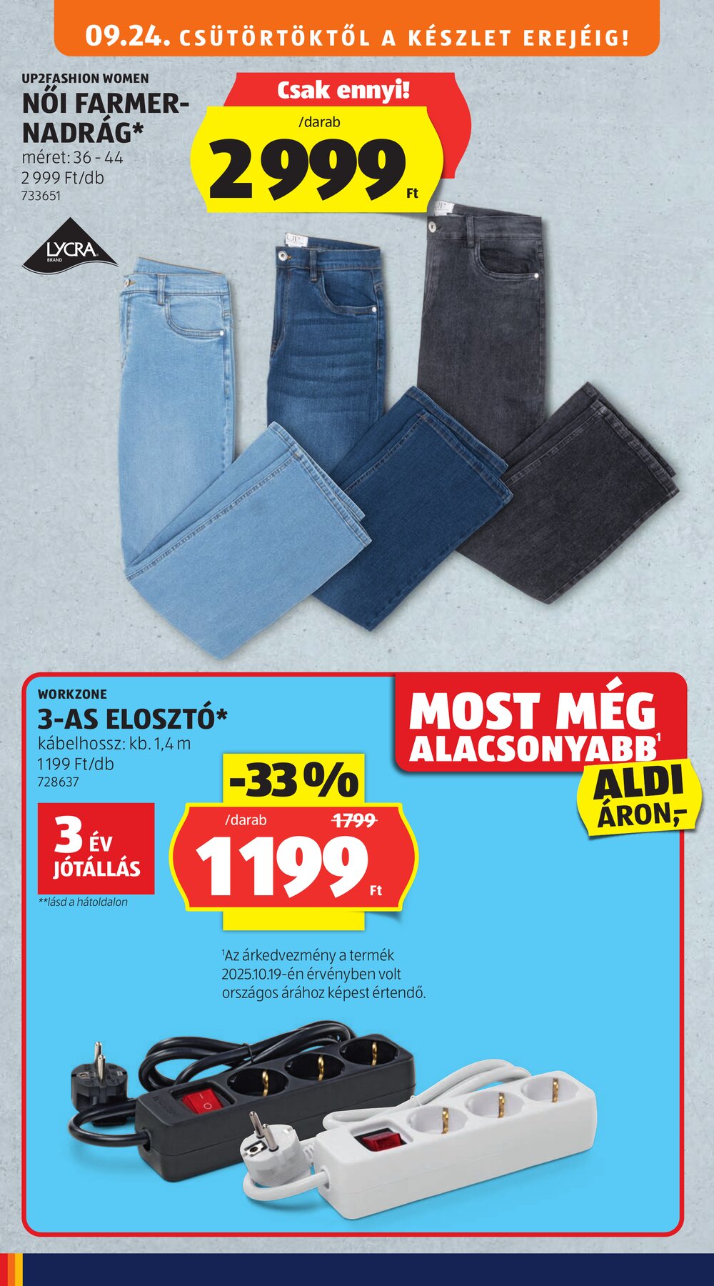 Aldi akciós újság 2026.09.24-től - 36. oldal.